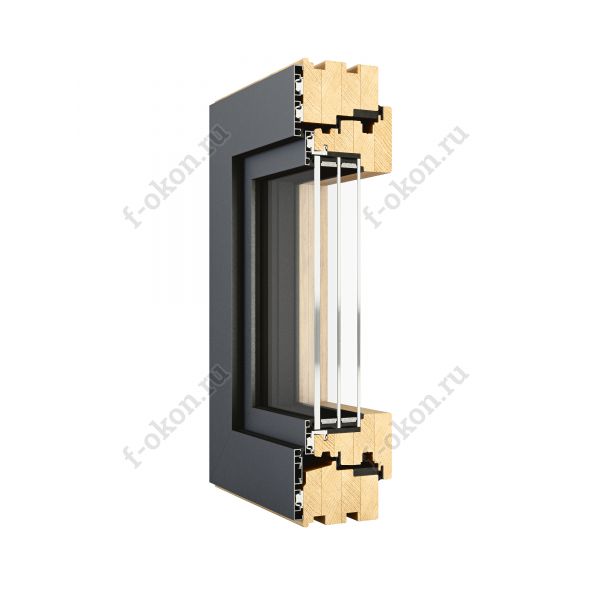 Squared Wood Alu Raffaello 92